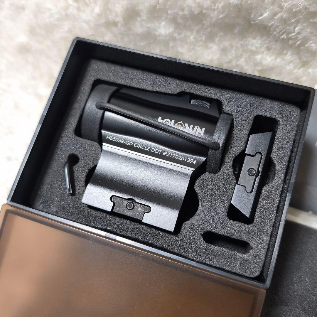 ピ*ス様 HOLOSUN HS503R-GD ドットサイト ホロサン