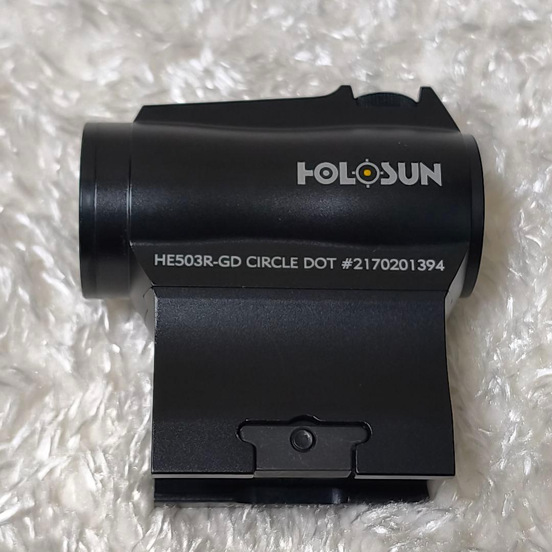 ピ*ス様 HOLOSUN HS503R-GD ドットサイト ホロサン
