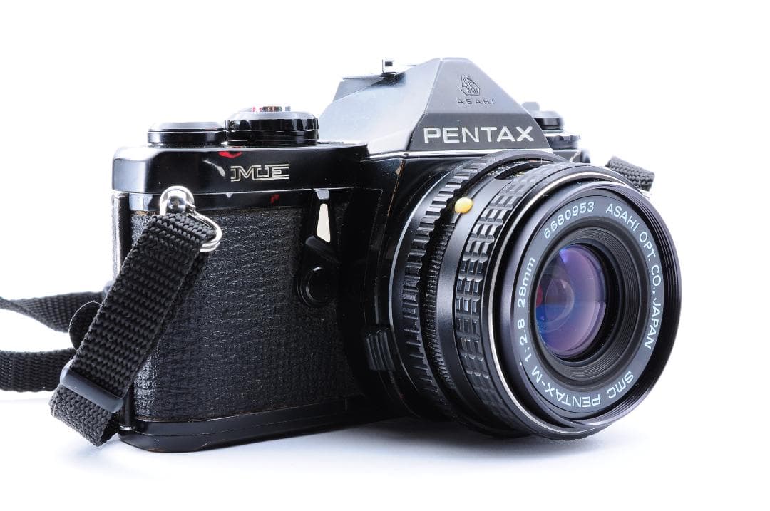 フィルムカメラ PENTAX ME black/ smc Pentax-M 28mm F2.8