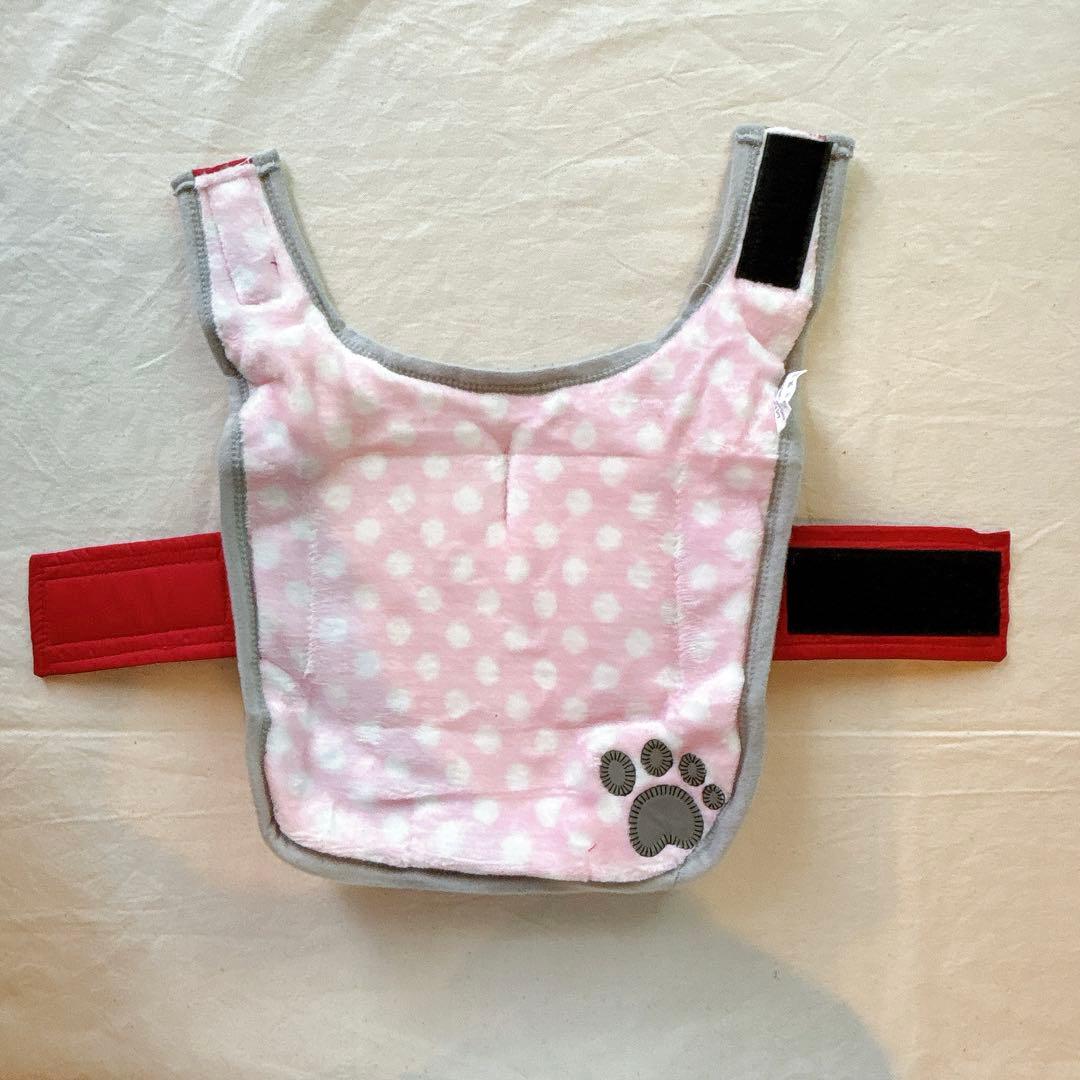 ☆　犬服　小型犬　XSサイズ　秋冬　防寒　レッド　ジャケット　フリース　暖かい