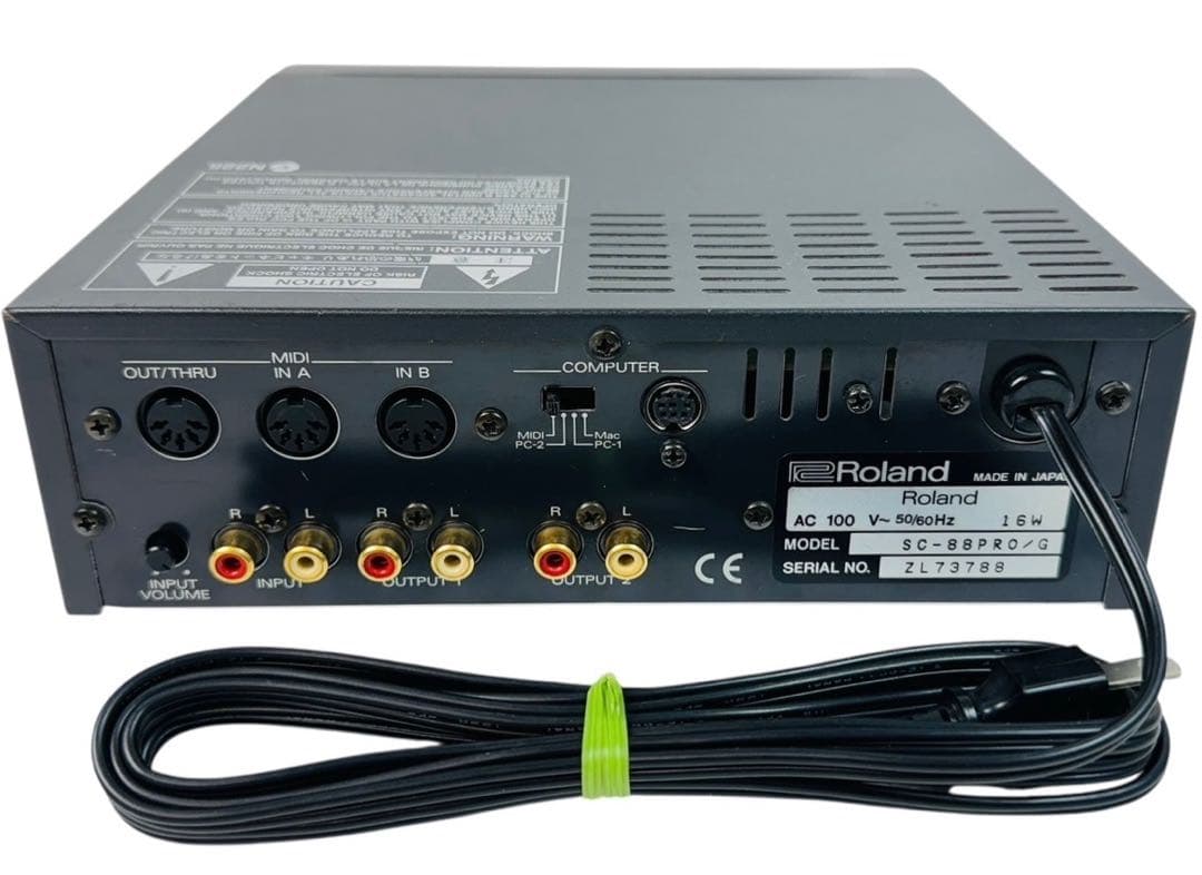 ローランド SOUND Canvas MIDI 音源モジュール SC-88Pro
