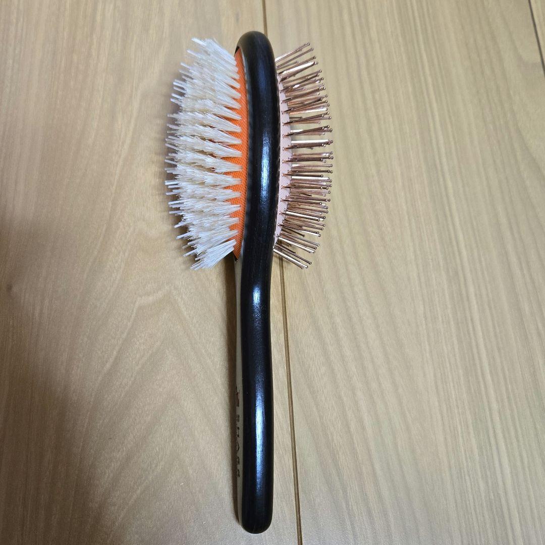 ワケアリ 新品未使用 SHARR ブラシ 黒 オレンジ