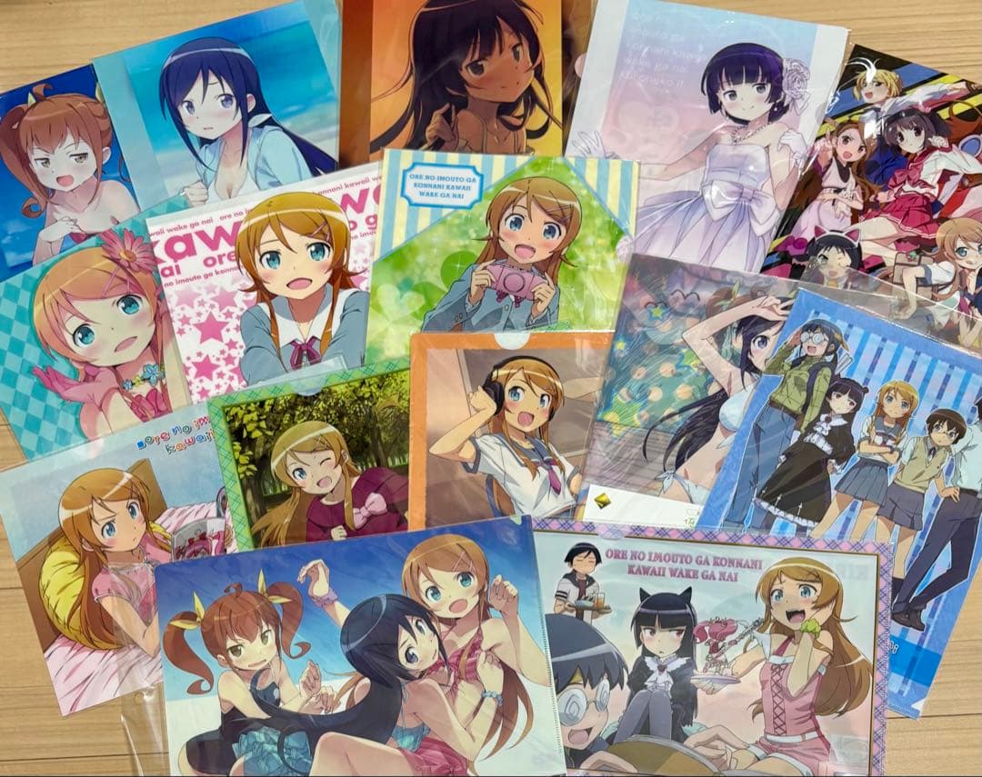 俺の妹がこんなに可愛いわけがない 俺妹　クリアファイル　まとめ売り