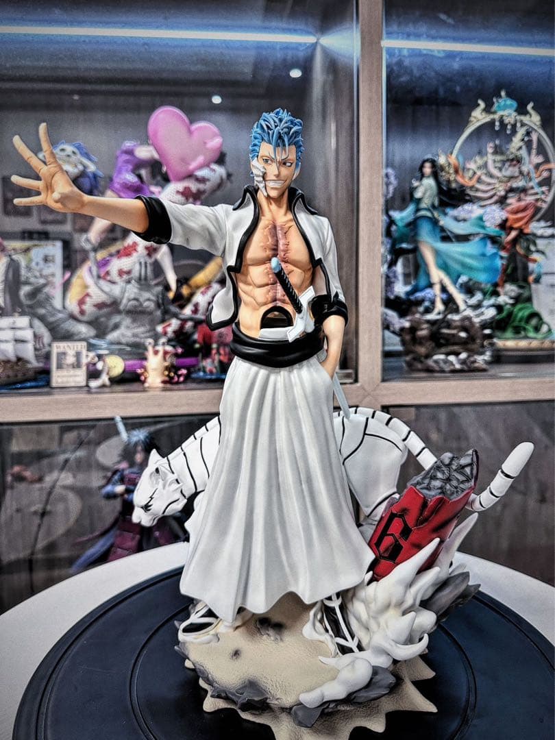 BLEACH  黒衣少年図 グリムジョー  ガレージキット ガレキ スタチュー⑨