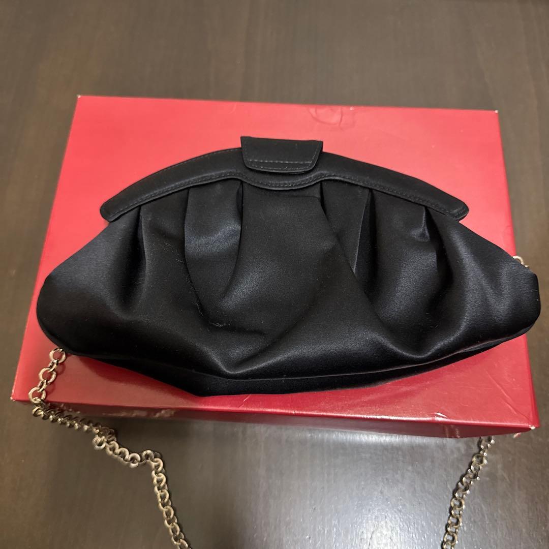 Salvatore Ferragamo ブラックパーティーバッグ