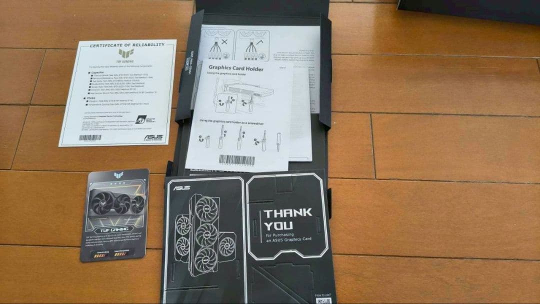 ASUS 4070ti TUFGAMING 12GB ＯＣ品