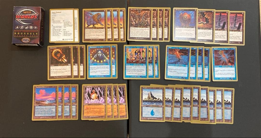 MTG 金枠 worlds championship2000 デッキ まとめ売り