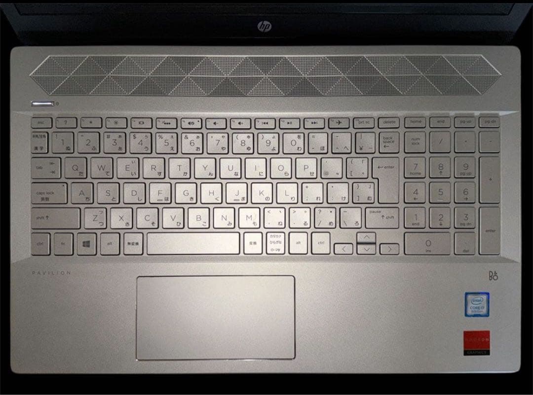 HP ノートPC ブルー