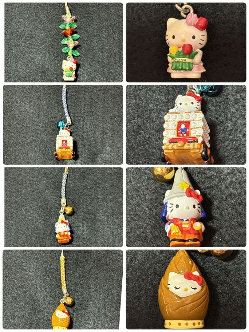 ⭐️最終価格⭐️ご当地キティ　根付けキーホルダーストラップボールペン等… まとめ売り