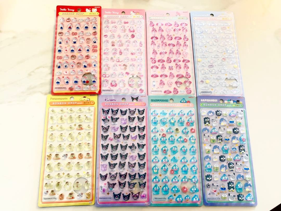 【正規品】サンリオミニ　ボンボンドロップシール