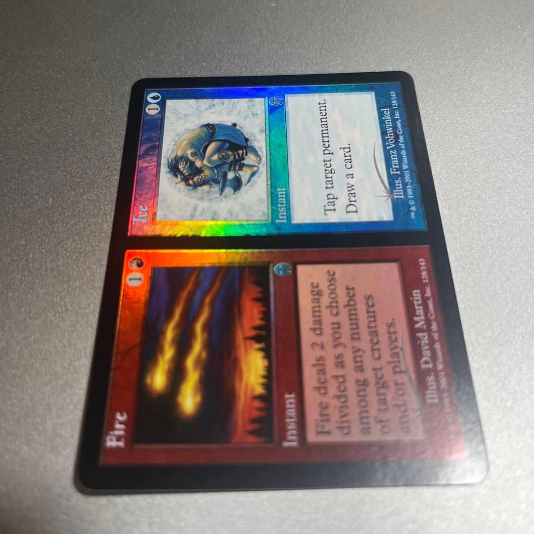 ②MTG foil 《火+氷/Fire+Ice》[APC]英語