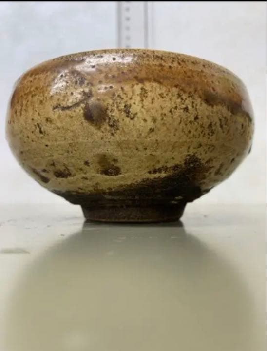 黄瀬戸 茶碗　アンティーク　 唐物　古美術品　コレクション骨董　江戸　青磁