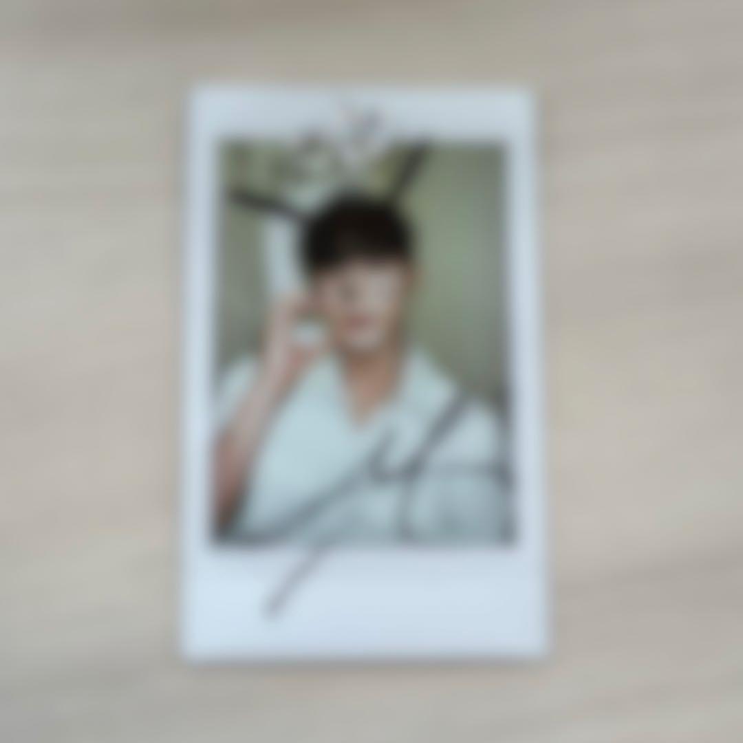 WEi ウィアイ ジュンソ リリイベ ポラロイド チェキ サイン　トレカ