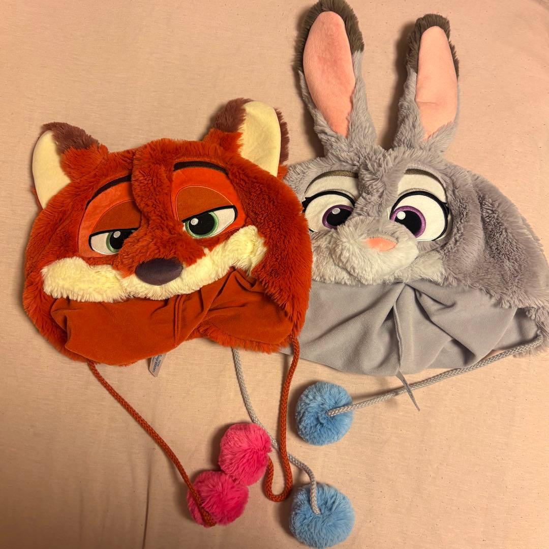 ズートピア ニック ジュディ ファンキャップセット