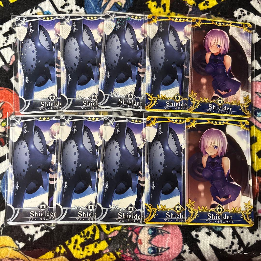 FGOアーケード マシュ ノーマル　フェイタル 再臨コンプリート