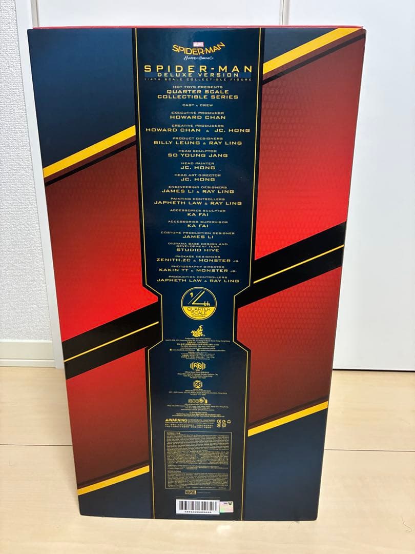ホットトイズ スパイダーマン：ホームカミング クォータースケール（1/4）