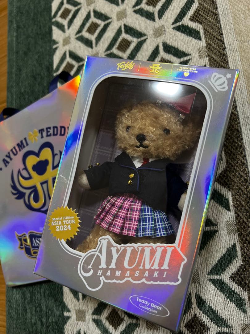 浜崎あゆみ アジアツアー　2024 限定 テディベア ギフトバッグ付き 正規品