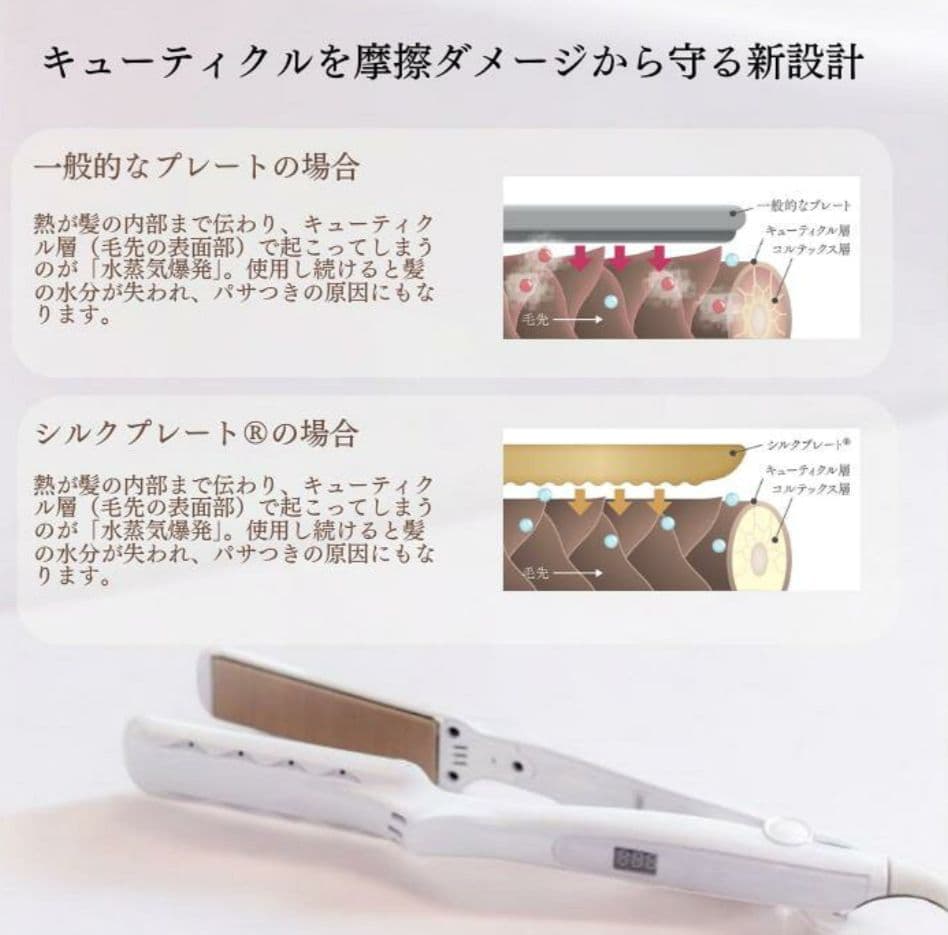 【新品未開封】KINUJO　絹女　キヌージョ　ストレートアイロン　LM225