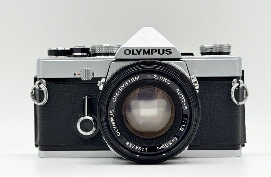 【完動品】OLYMPUS OM-1 F. ZUIKO 50mm f1.8