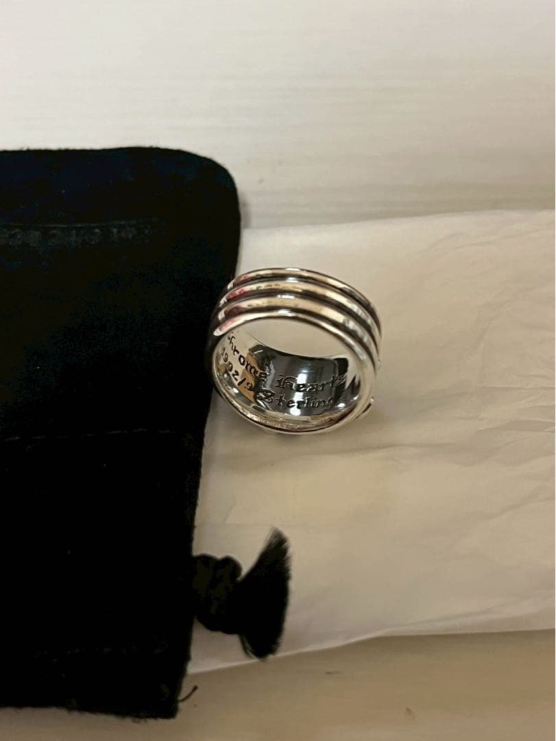 CHROME HEARTS ダガーリング US7.5 15号