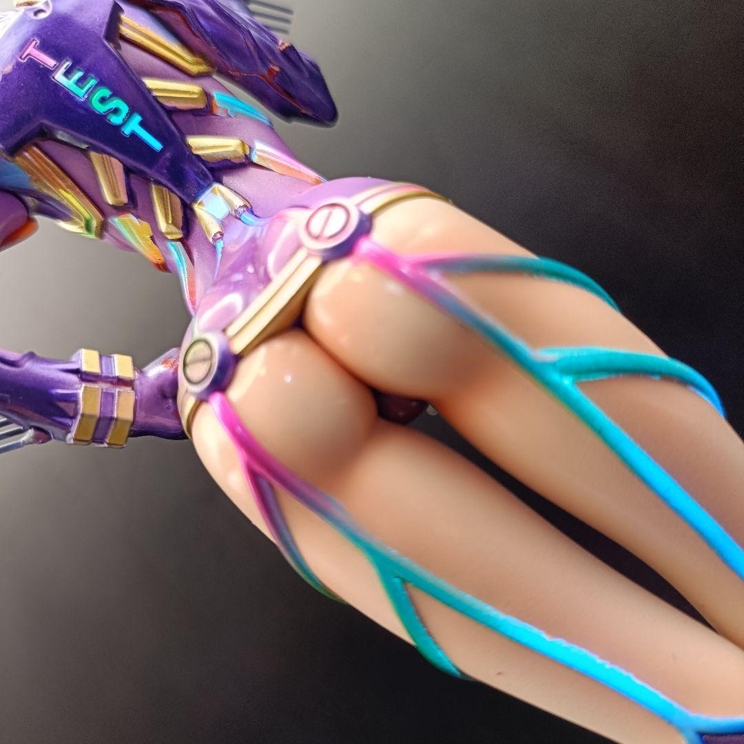 エヴァンゲリオン　式波・アスカ・ラングレー　PLAMAX 13号機【全塗装完成品