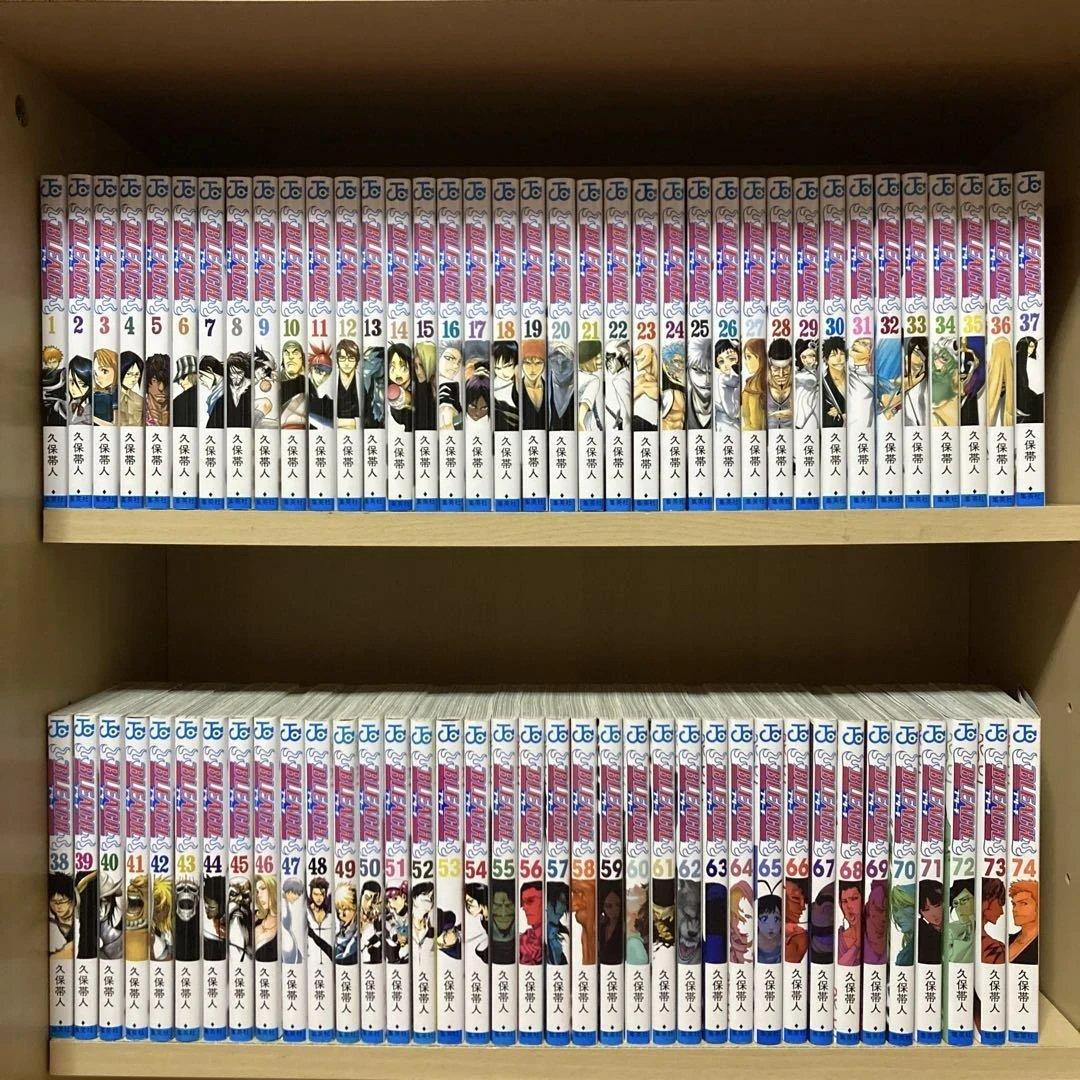 美品❗️送料無料❗️ブリーチ全巻1〜74巻 久保帯人