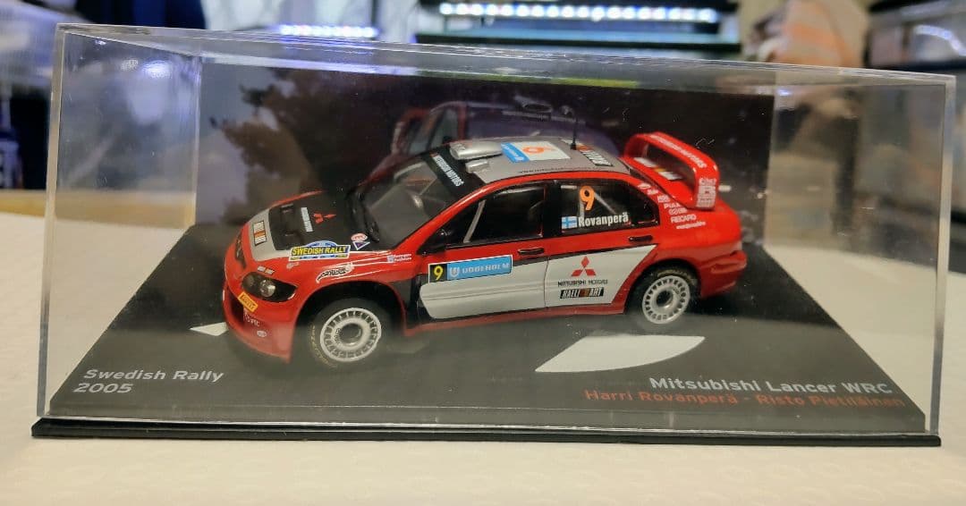 1/43 WRC ミニカーセット スバル・三菱
