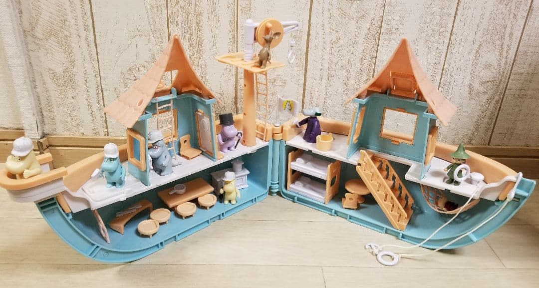 ムーミンmoominボートハウス船Martinexマルティネックス北欧おもちゃ
