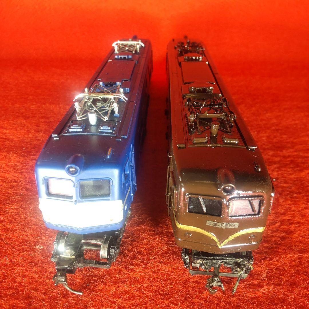 ＥＦ58、2台、天賞堂トミー、動作確認済み、電気機関車、HOゲージ