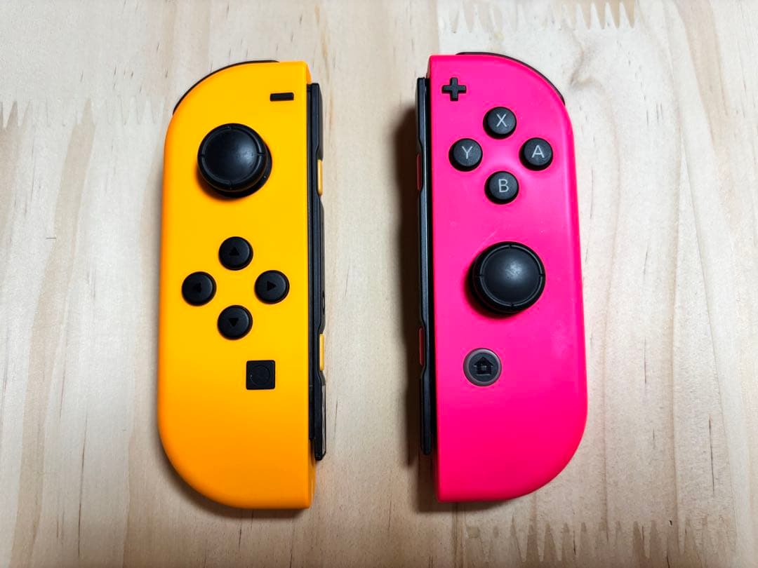 Nintendo Switch ネオンオレンジ/ネオンピンク　SDカード付き