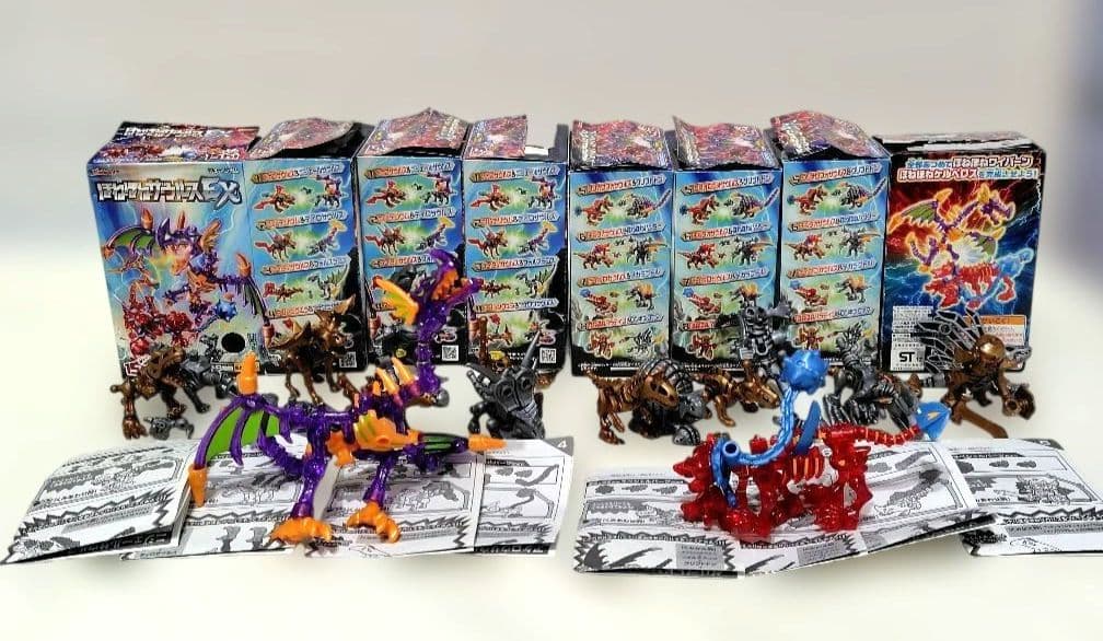 ★レア★　ほねほねザウルスEX　全8種類セット