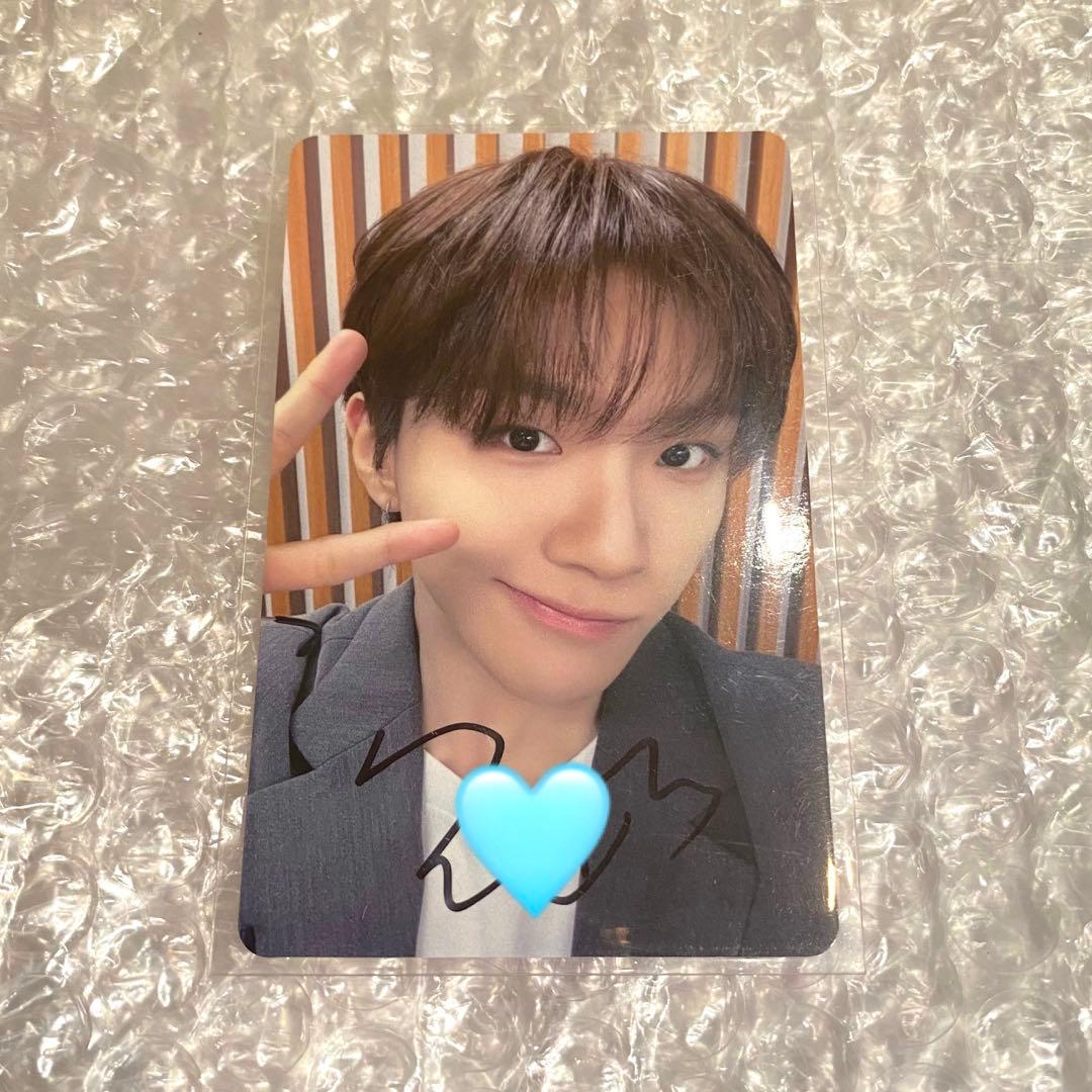 BOYNEXTDOOR ウナク 直筆サイン ラキドロ C賞