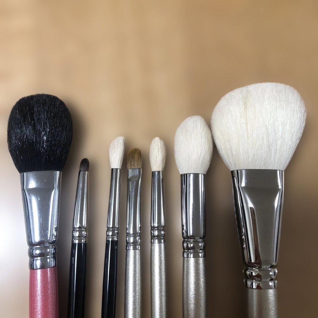 白鳳堂　メイクブラシ　7本