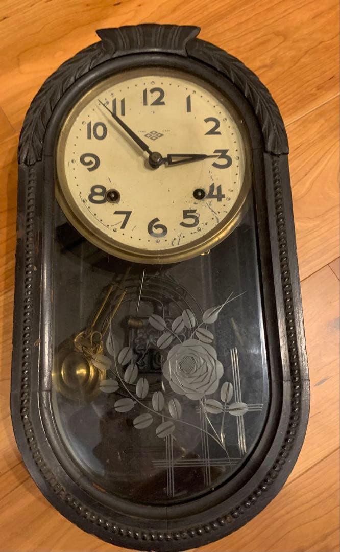 【専用】壁掛け時計 古時計　ボンボン時計　アンティーク