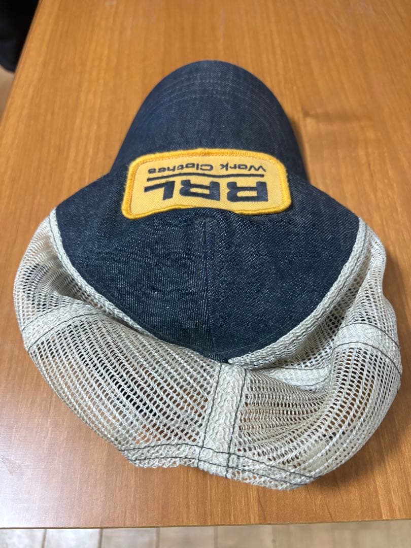 RRL デニムメッシュキャップ ワンサイズ