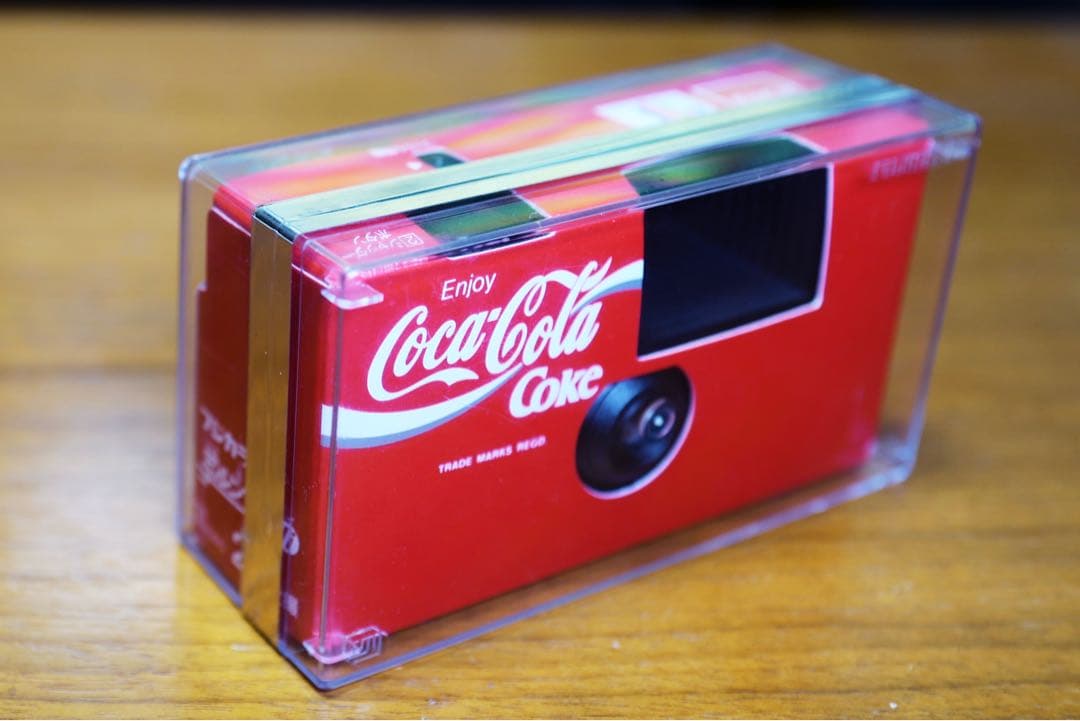 【コレクターアイテム】Coca-Cola フジカラー写ルンです。