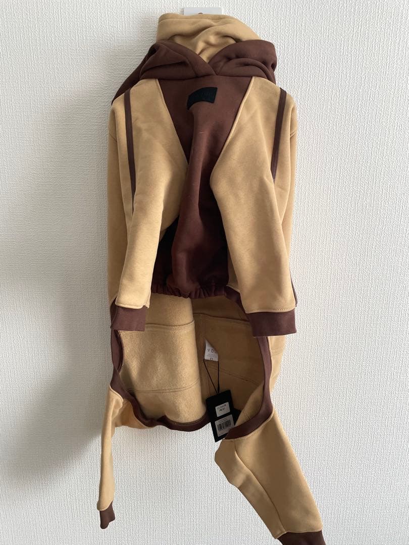 bondir ヘーゼルナッツ　フーディワンサイズ　L3 大型犬