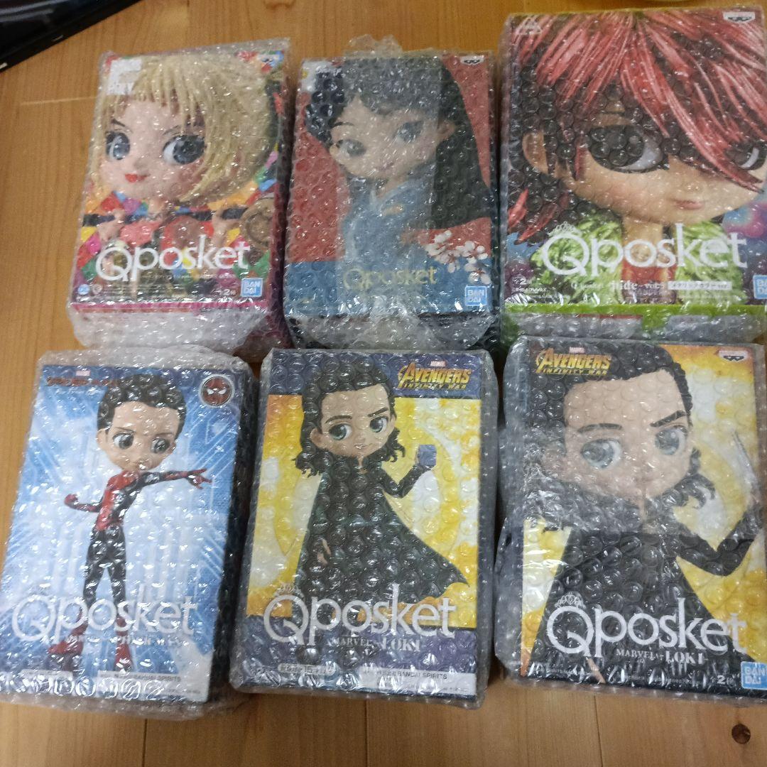 【新品未開封】Qposket アメコミキャラクター 6体セット