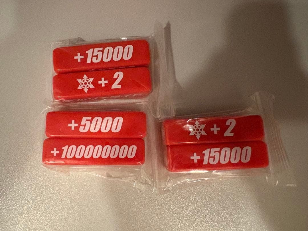 パワーカウンター　赤　ヴァンガード