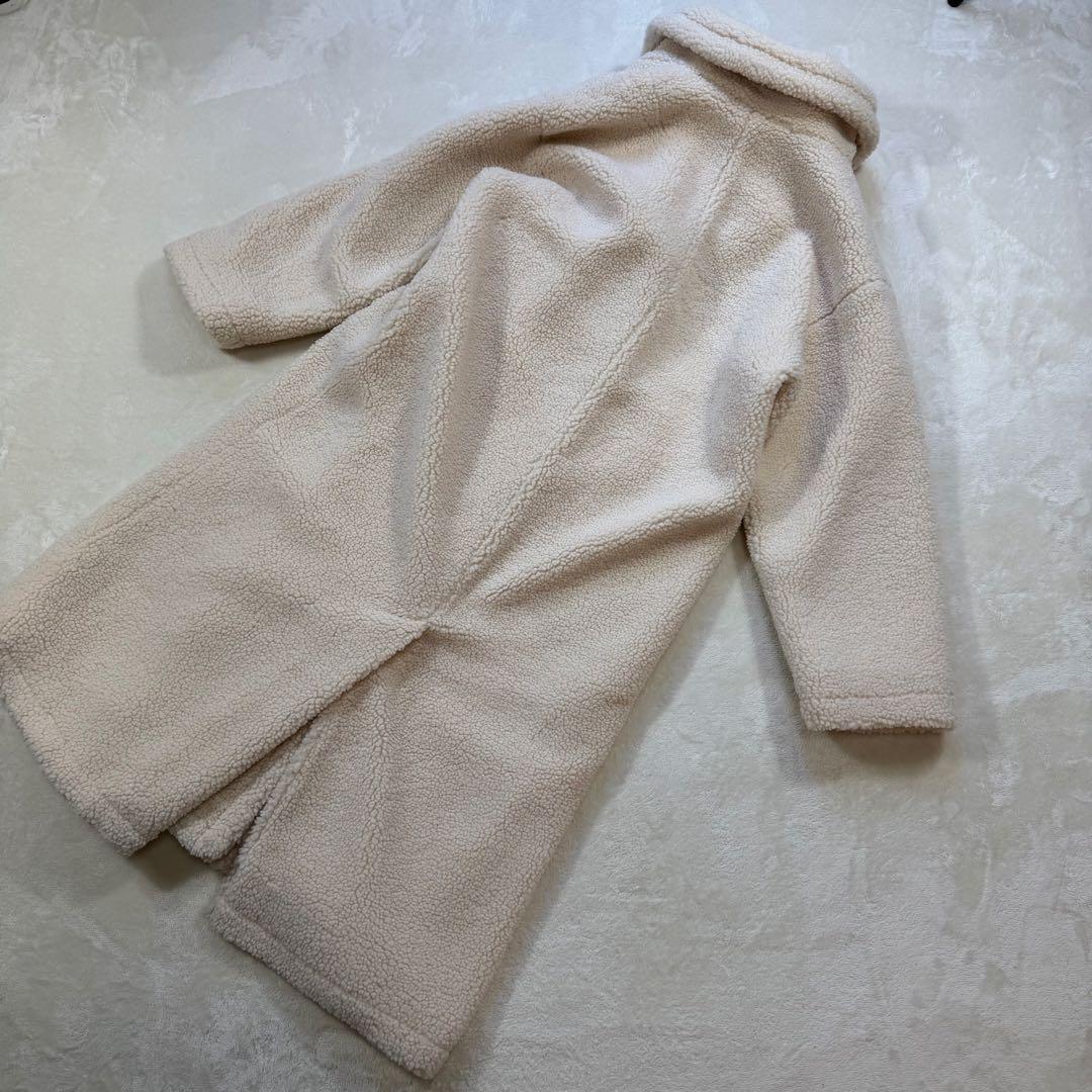 極美品 rienda リエンダ テディボア 2WAY ロングコート S