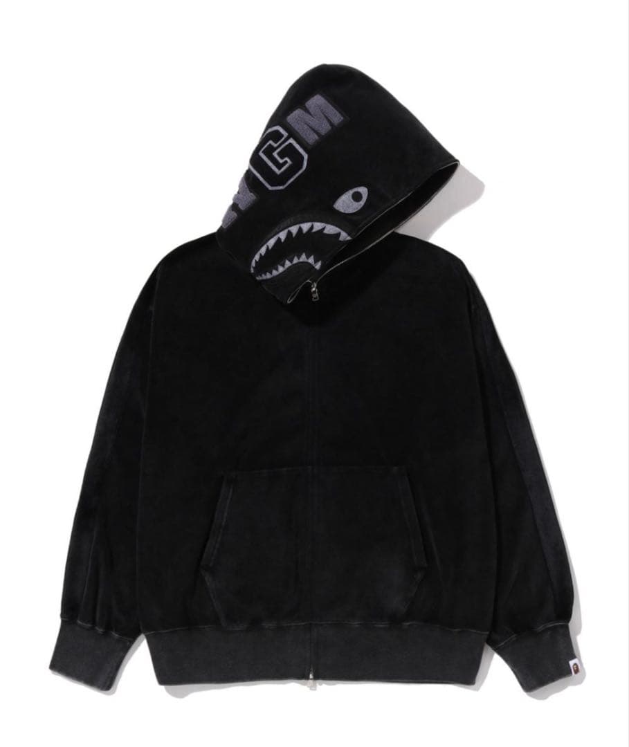 トップス A bathing ape  WASH SHARK HOODIE