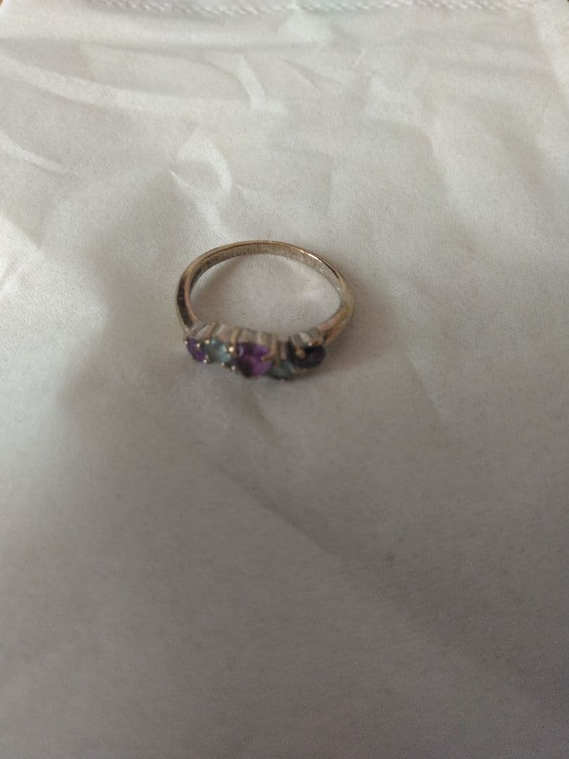 K18WGリング、K10WGネックレス2点