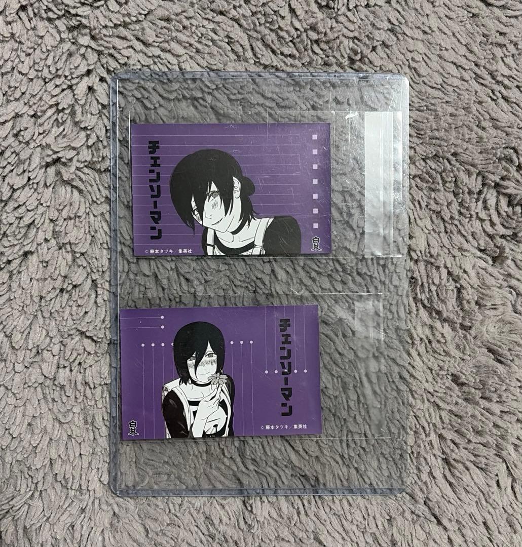 チェンソーマン 白糸 酒造 タワレコ 缶バッジ 特典 ステッカー レゼ セット