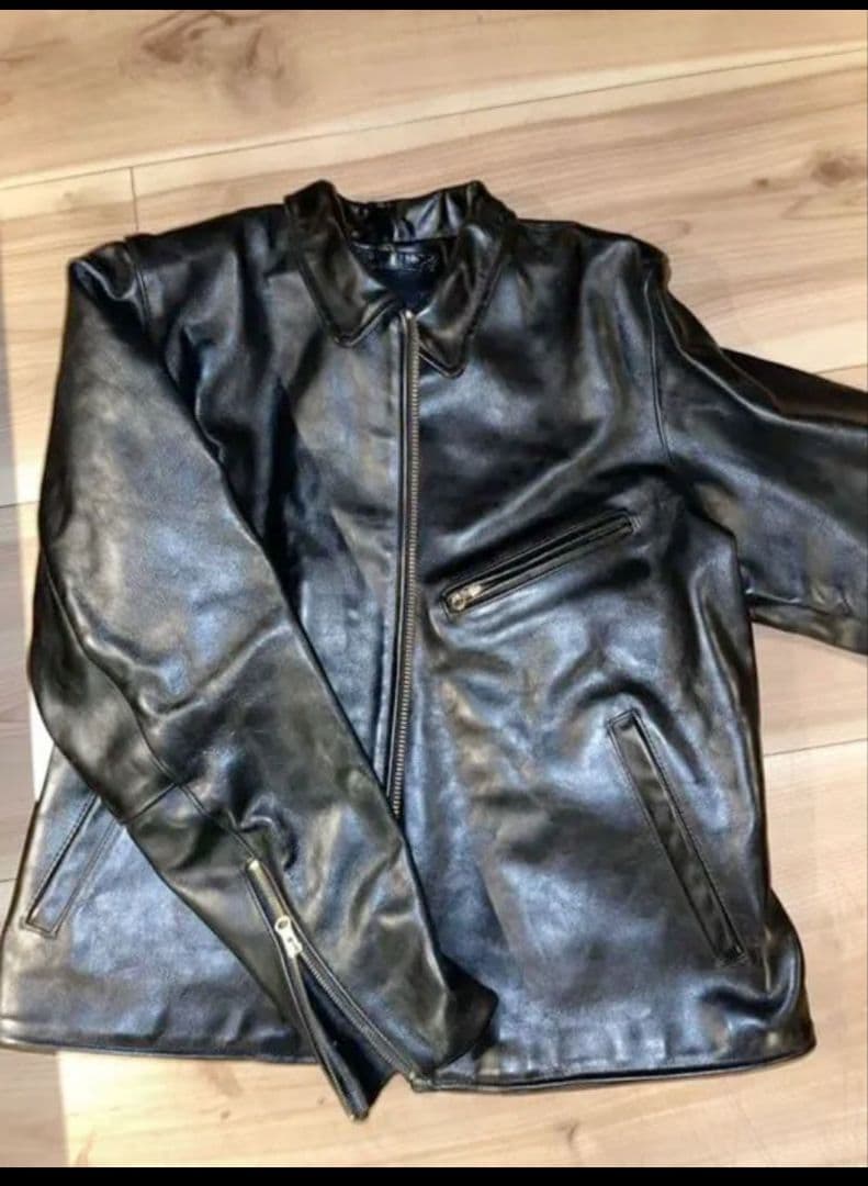 バンソン ENF エンフィールド ライダースジャケット　US44 No42