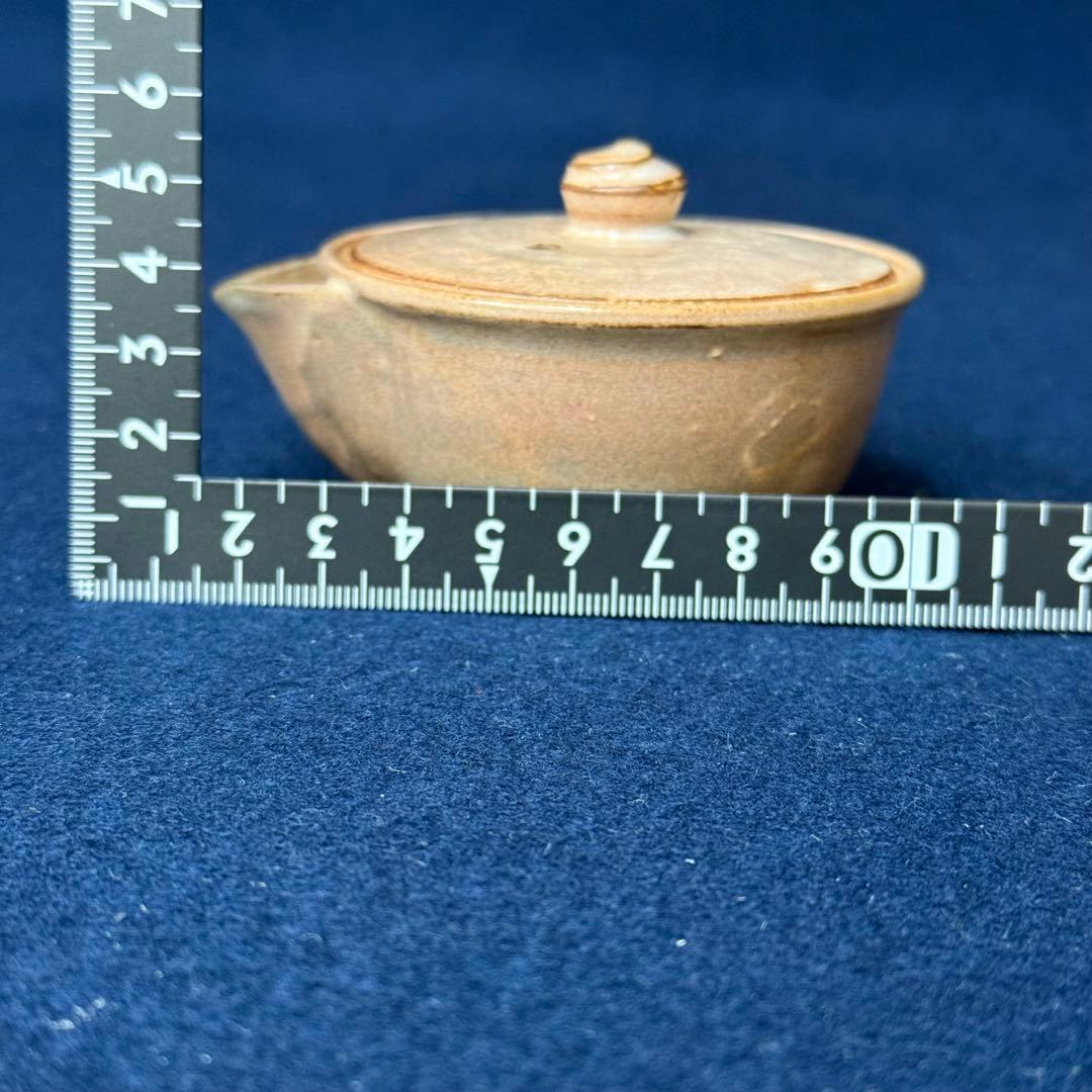 萩焼 煎茶器 十二代 坂倉新兵衛 宝瓶 湯冷まし 猪口 共箱 未使用 保管品