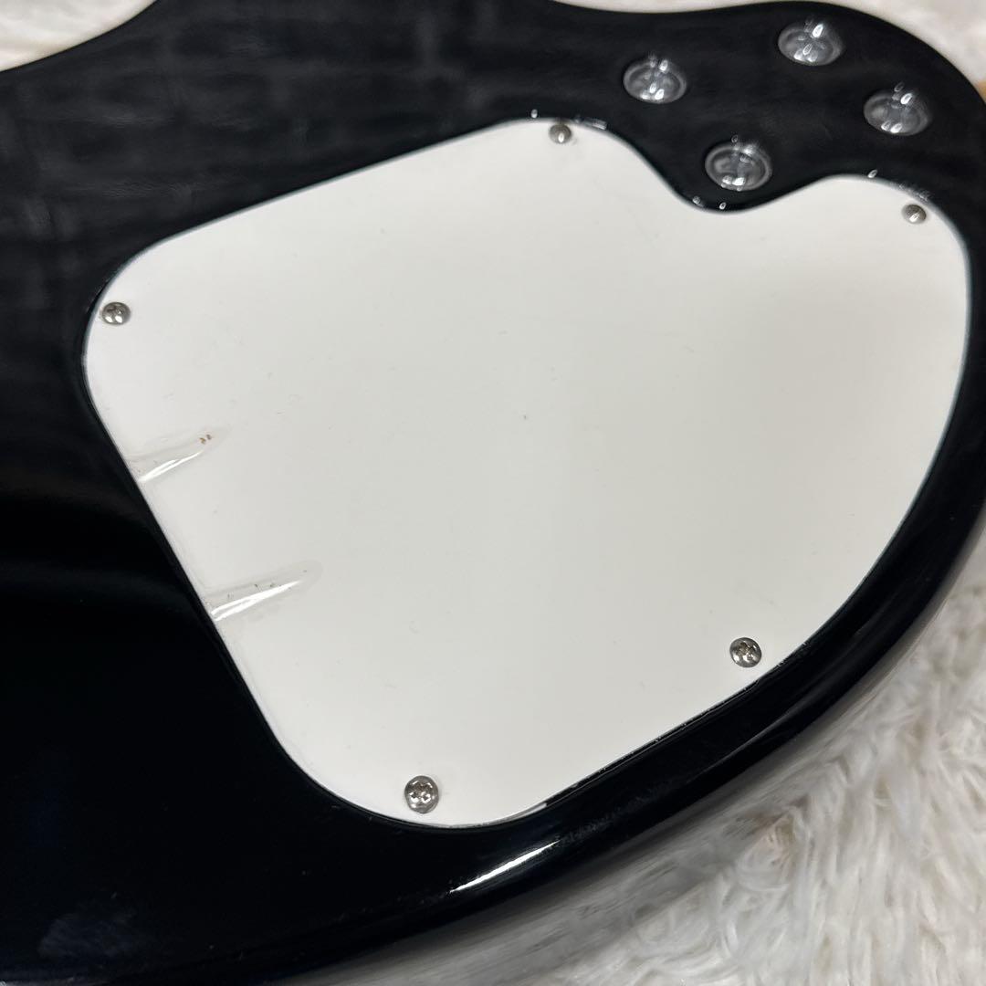 美品！FERNANDES ZO-3 ブラック 純正ソフトケース付 アンプ内蔵