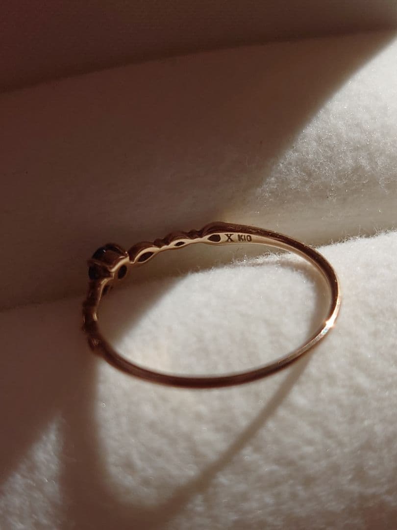 ずんだ　BIZOUX ビズー ワンマイルジュエリー タンザナイト リング