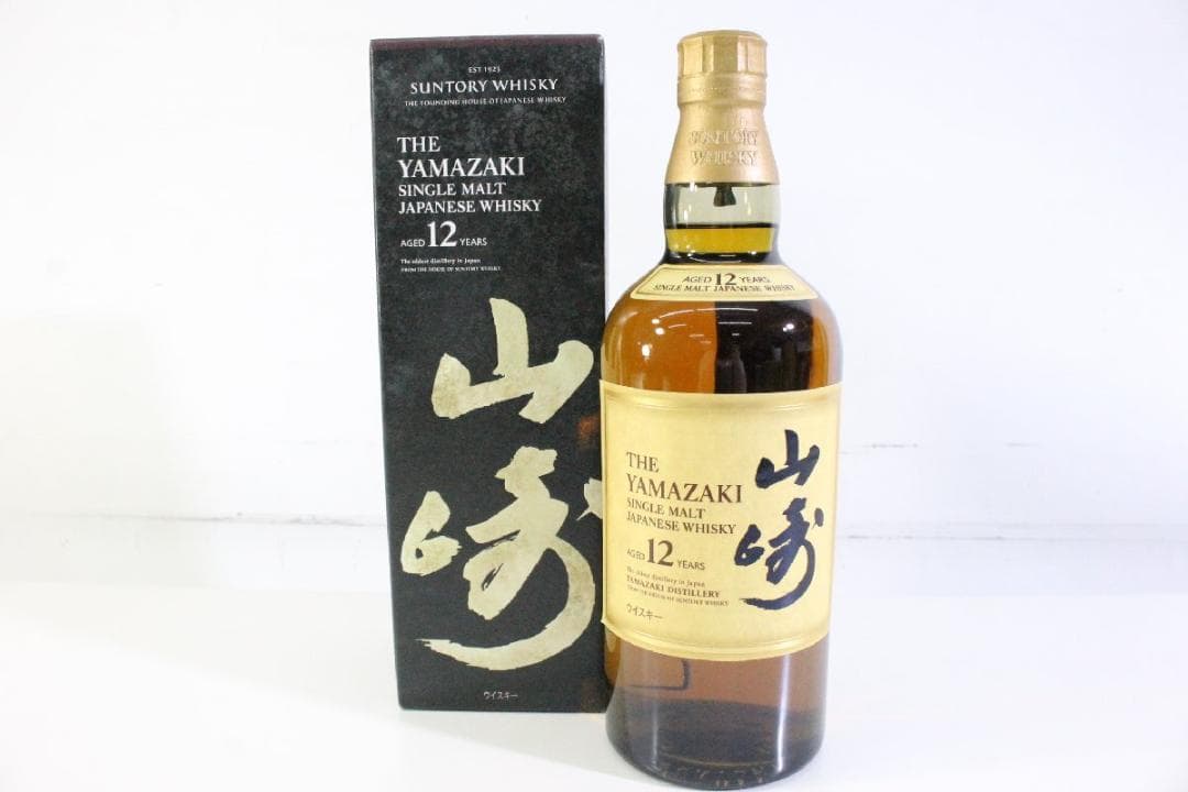 山崎 12年 シングルモルトウイスキー 700ml ③