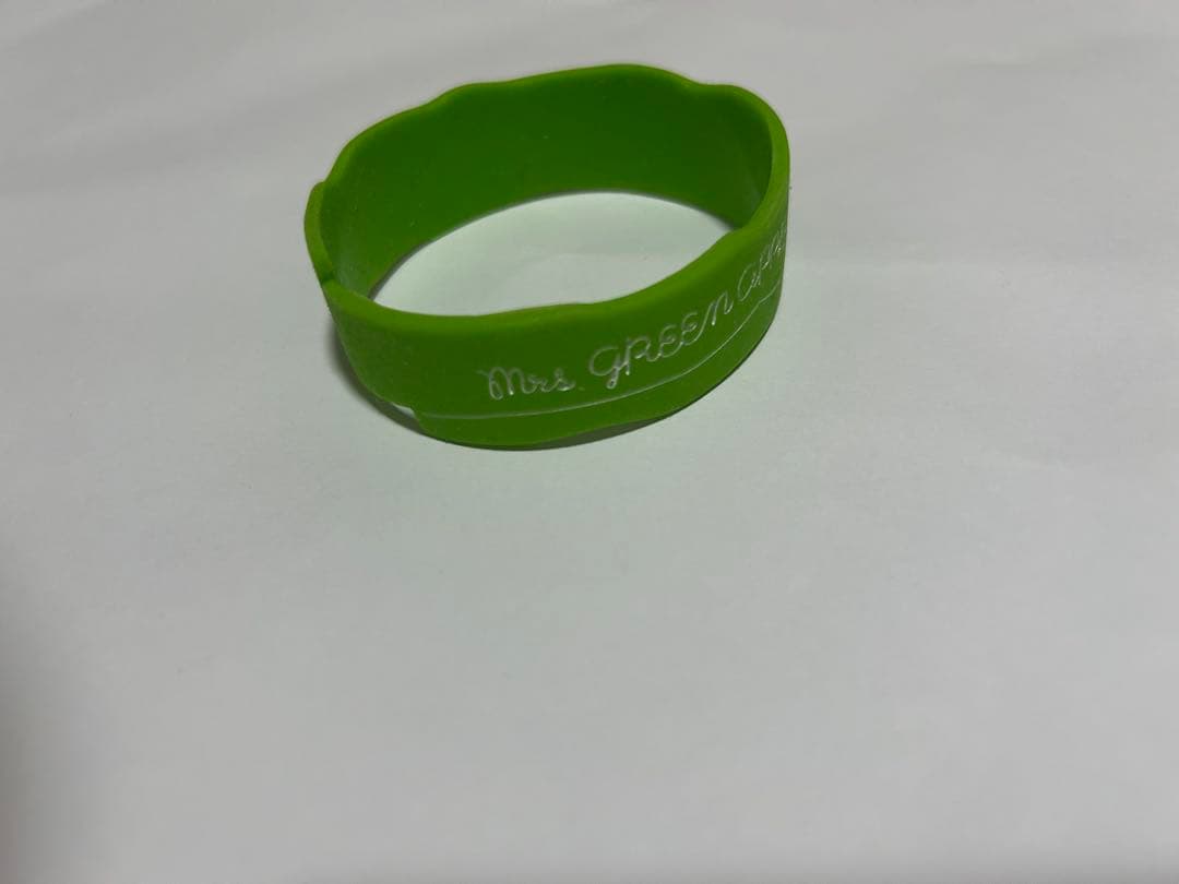 Mrs. GREEN APPLE りんごの皮 ラバーバンド