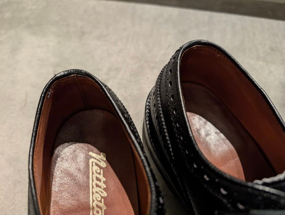 Nettleton ネトルトン ウイングチップ フルブローグ 7.5 C/A